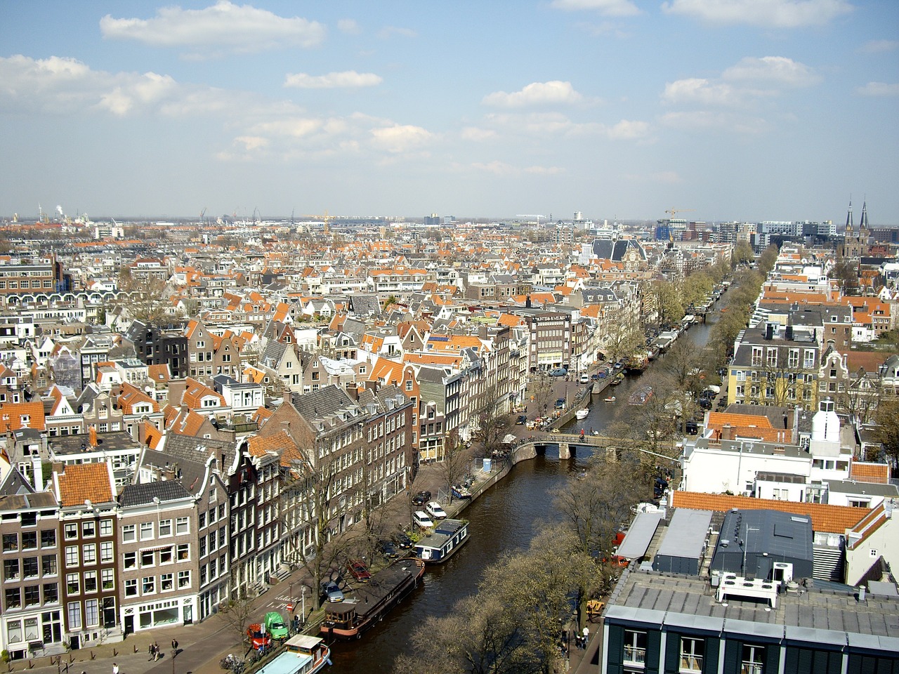 amsterdam channel view free photo