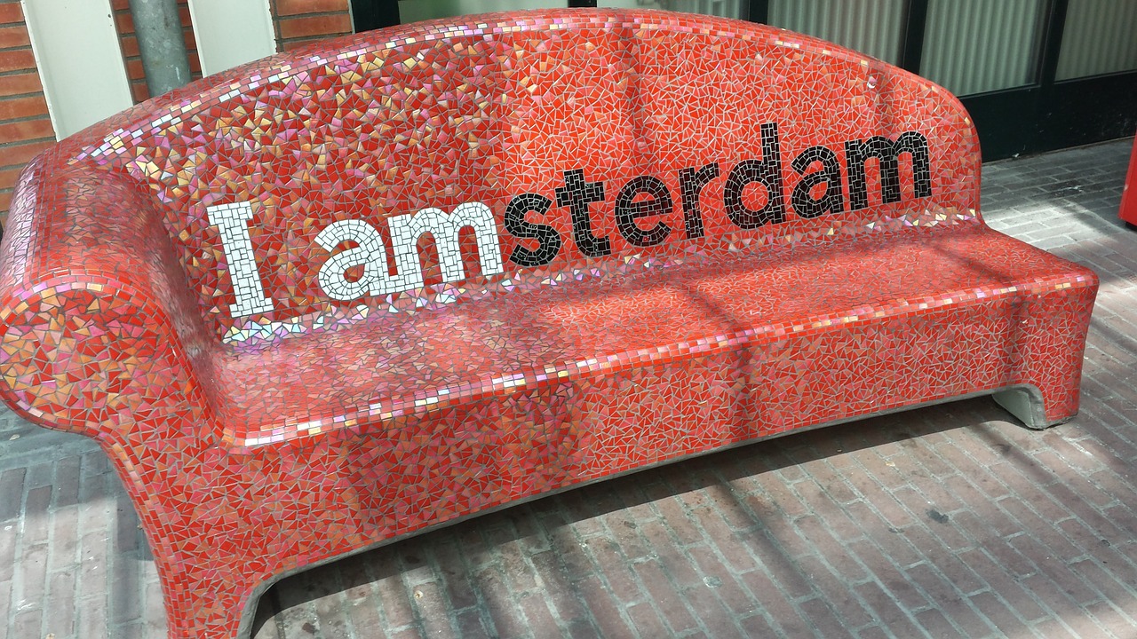 amsterdam bench street free photo