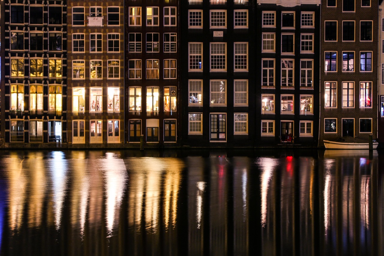 amsterdam canals netherlands free photo