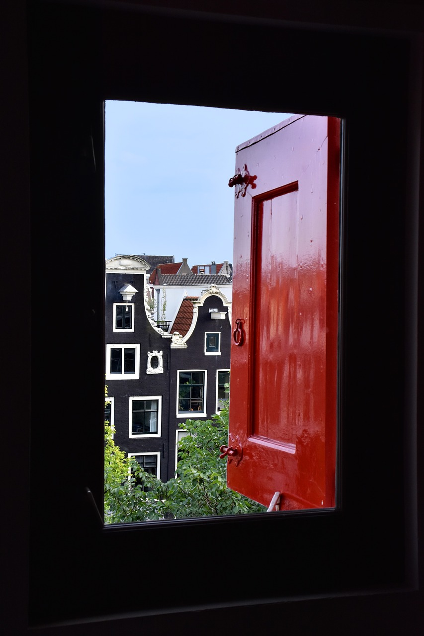 amsterdam window shutter free photo