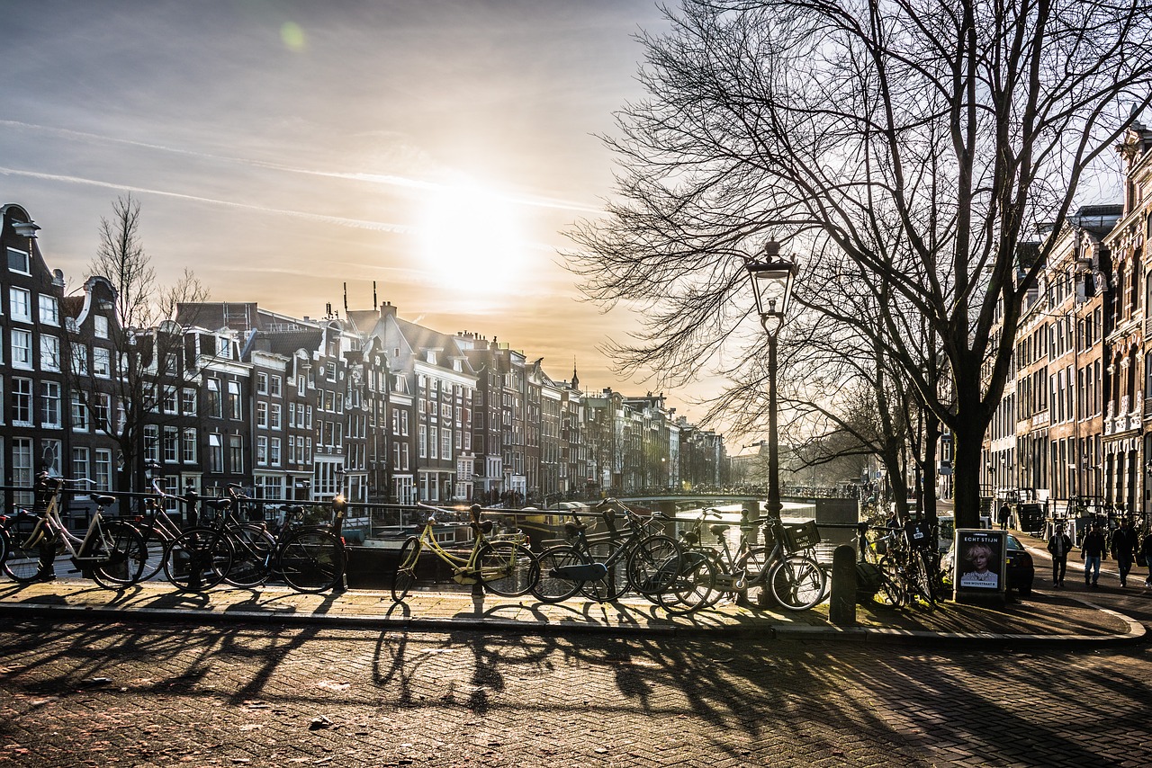 amsterdam city bridge free photo