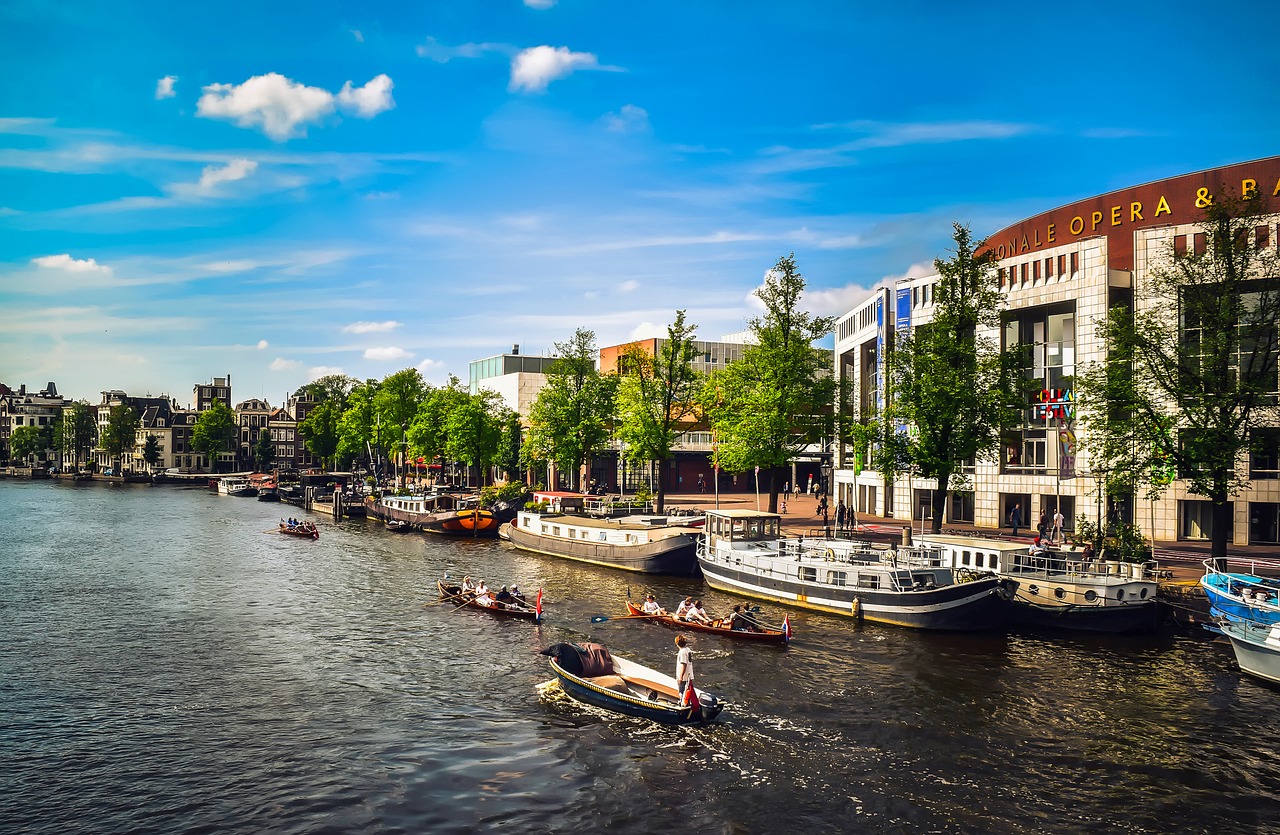 amsterdam the netherlands ships free photo