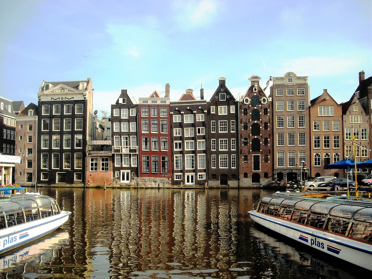 amsterdam holland boats free photo