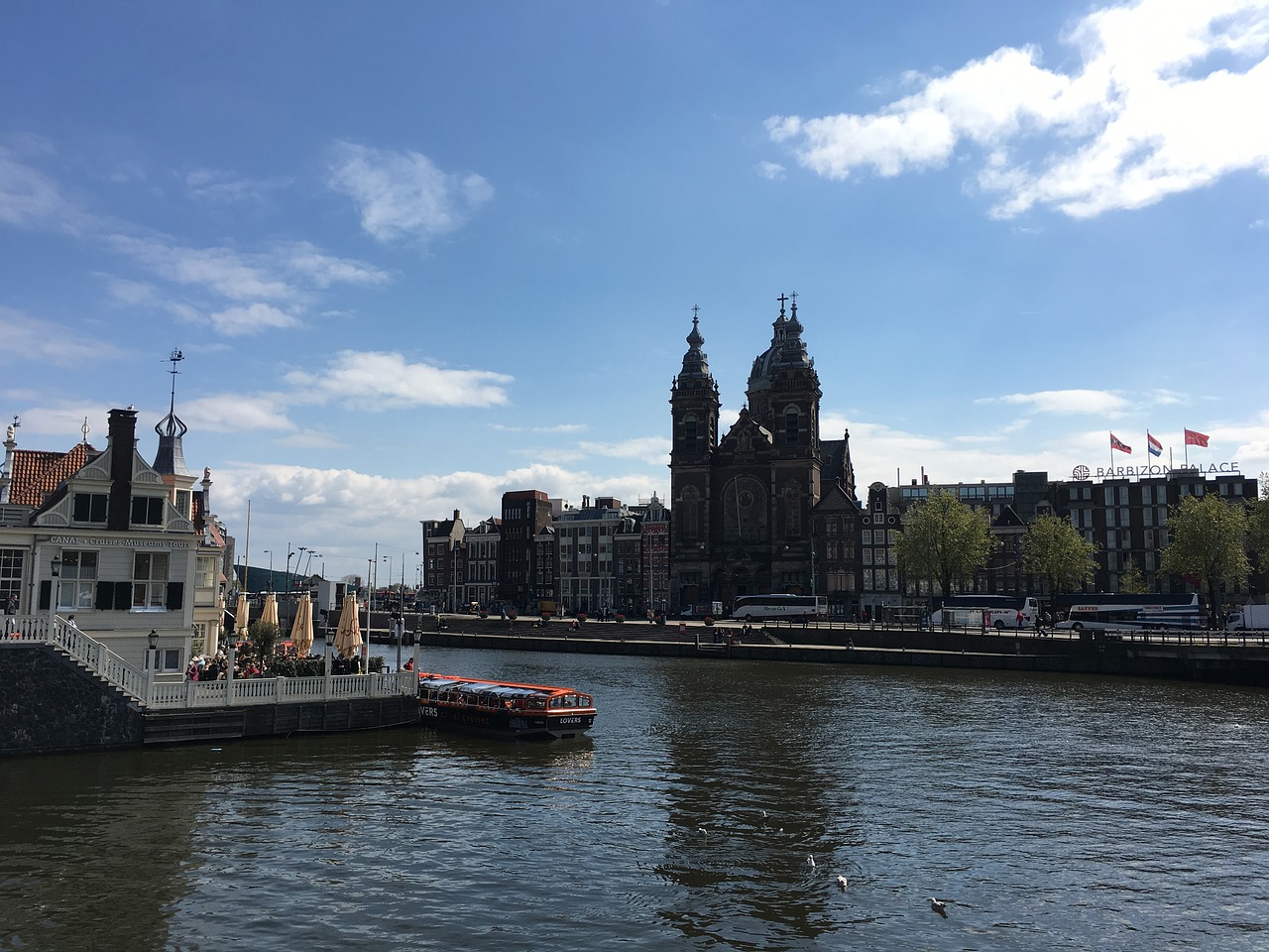 amsterdam river canal free photo