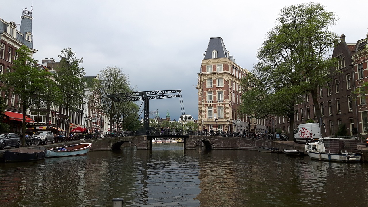 amsterdam city canal free photo