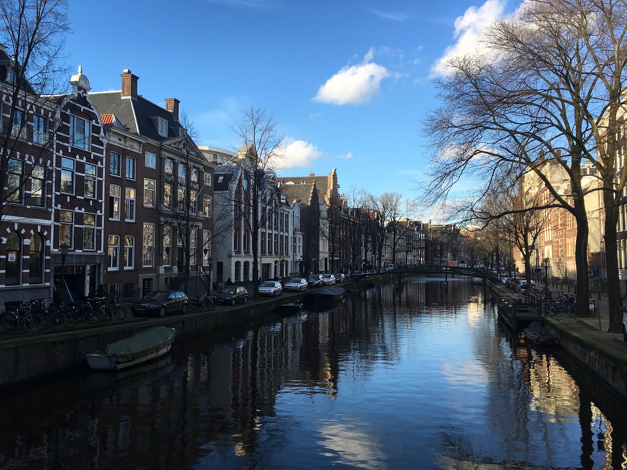 amsterdam holland bike free photo