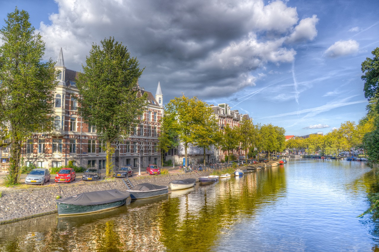 amsterdam  canal  dutch free photo