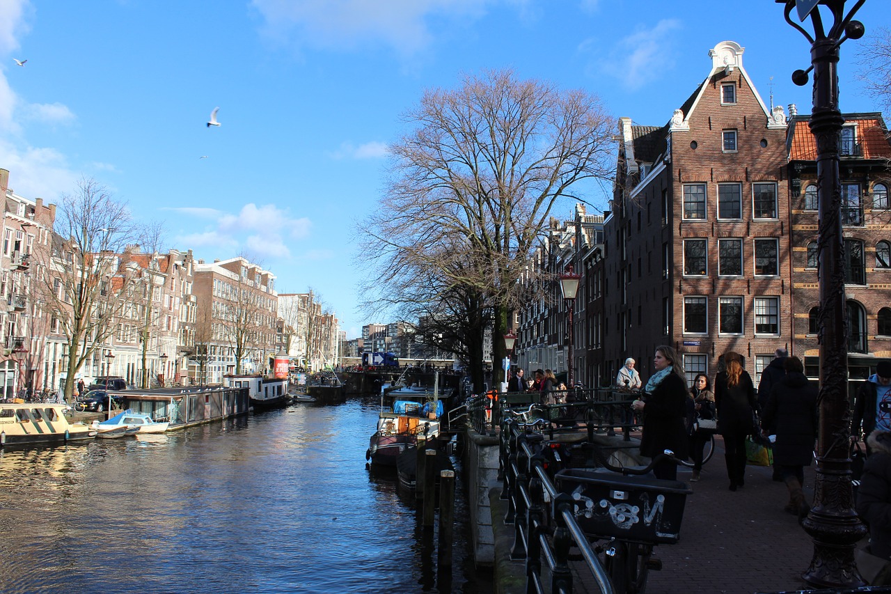 amsterdam town city free photo