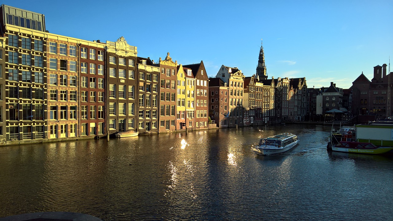 amsterdam  holland  canal free photo