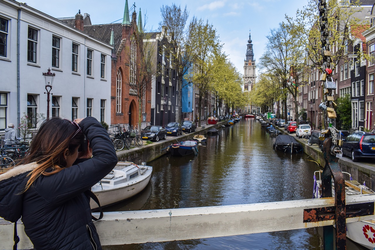 amsterdam  canals  netherlands free photo