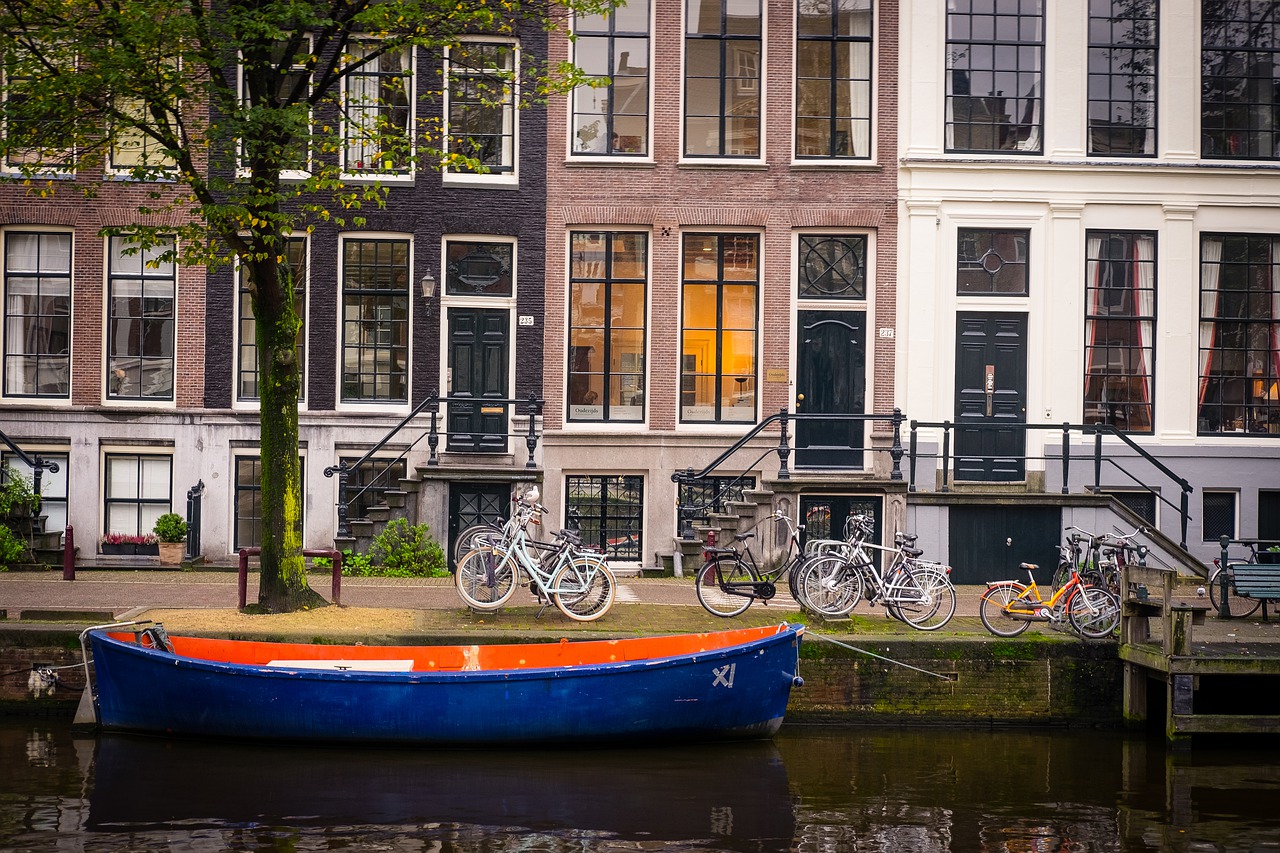 amsterdam  city  canal free photo