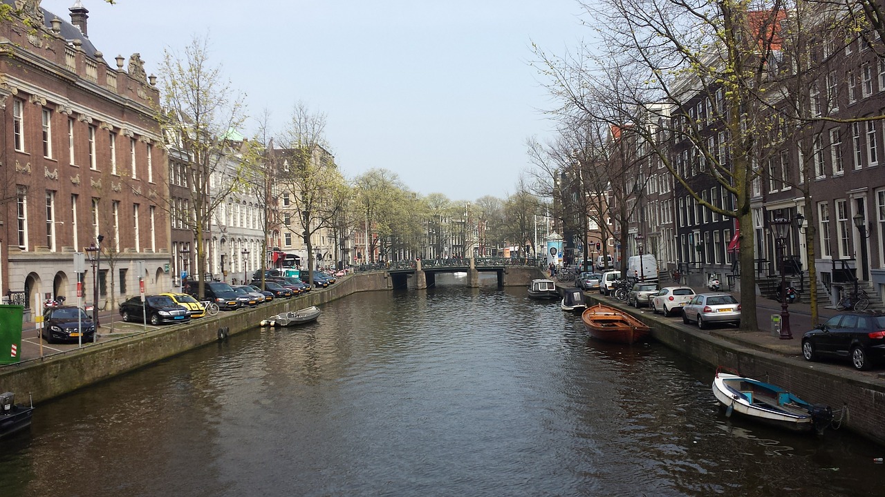 amsterdam canals holland free photo