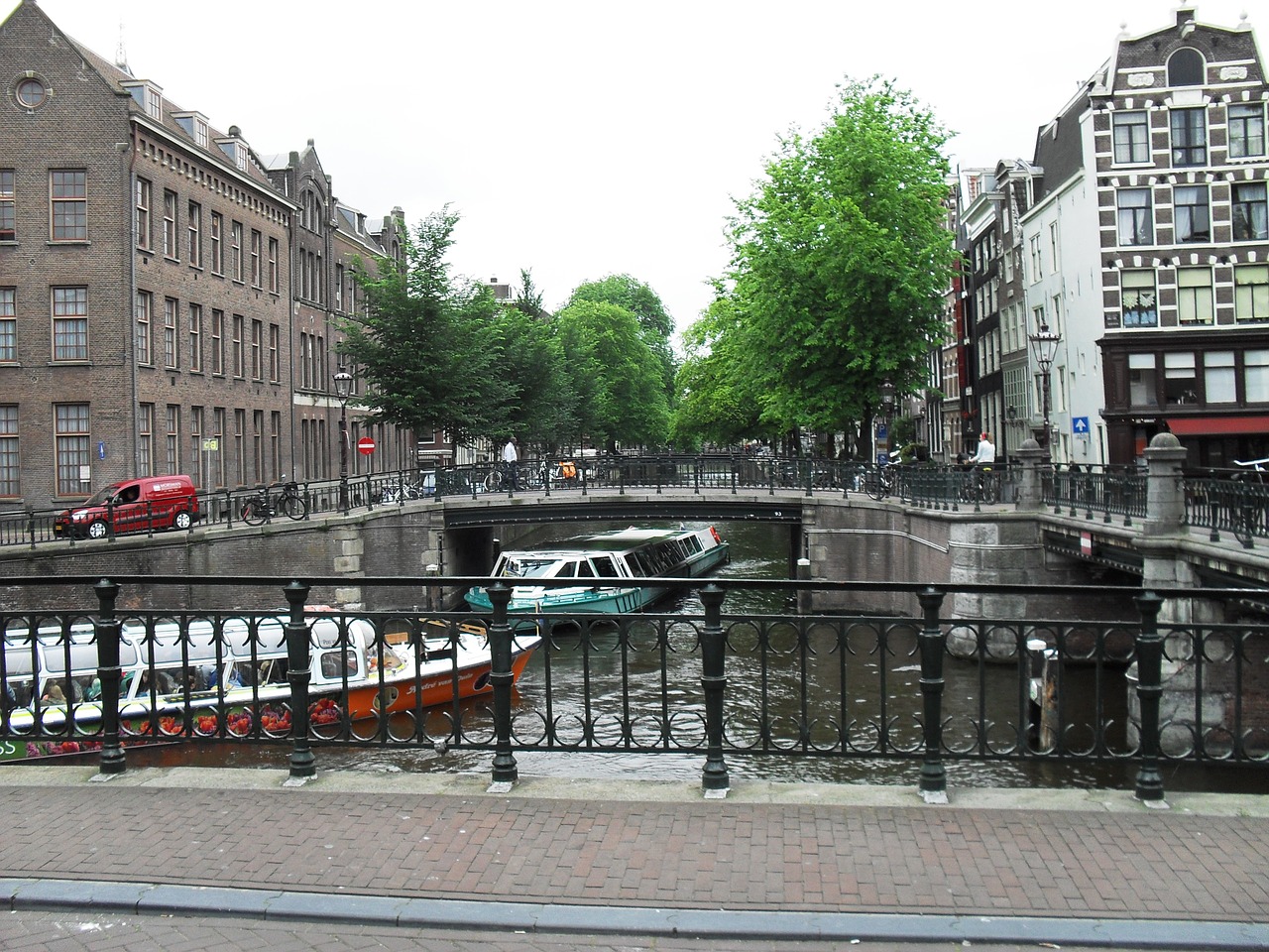 amsterdam bridge river free photo