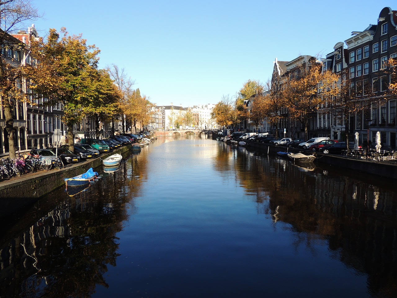 amsterdam canal water free photo