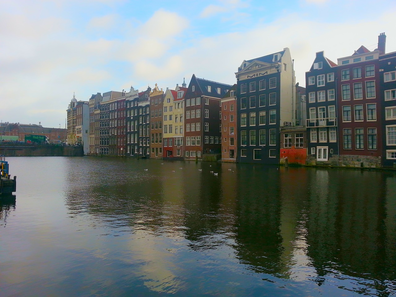amsterdam downtown netherlands free photo