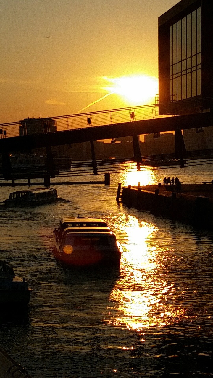 amsterdam port netherlands free photo