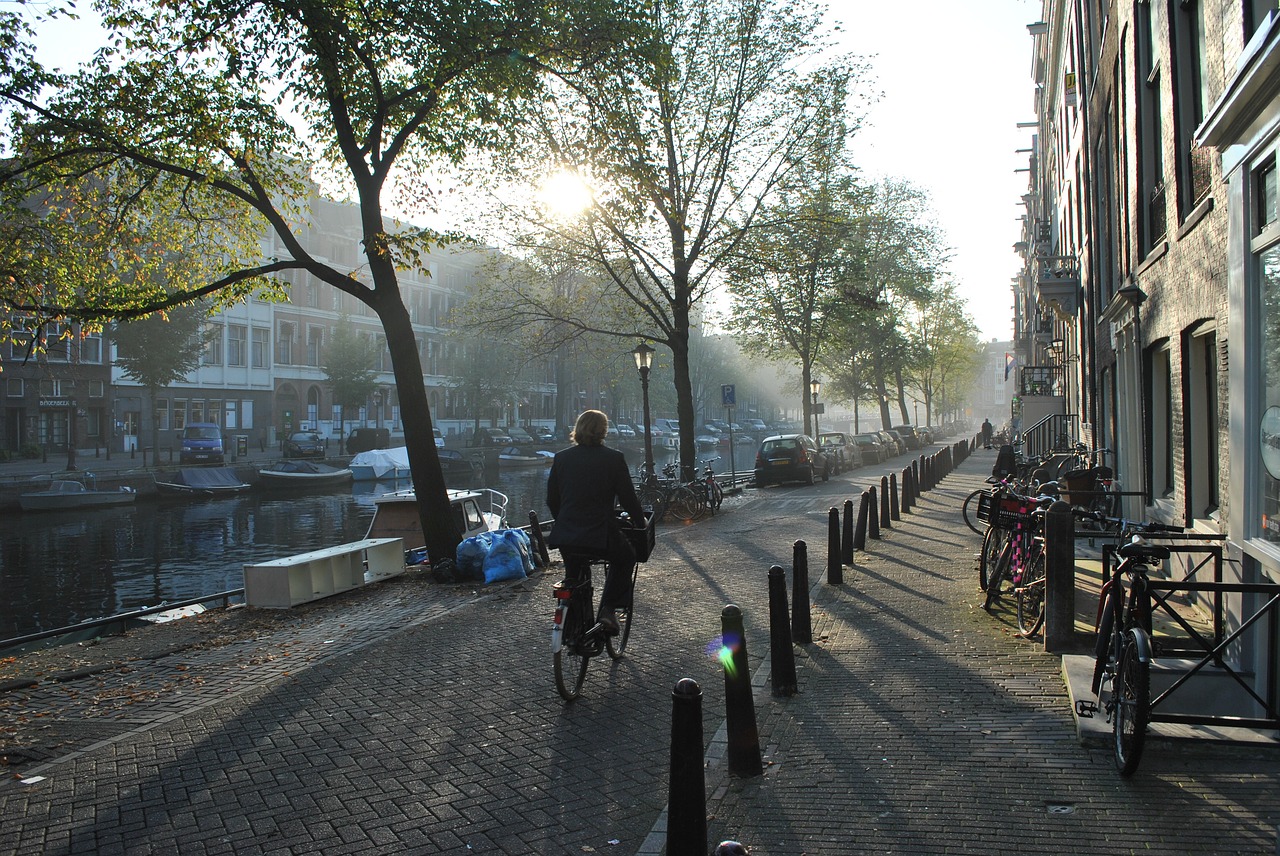 bicycle bike amsterdam free photo