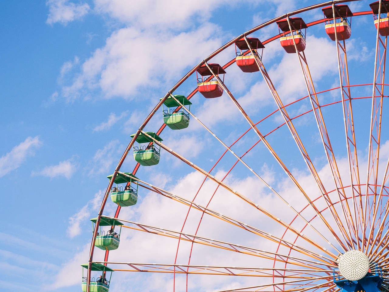 amusement park ride free photo