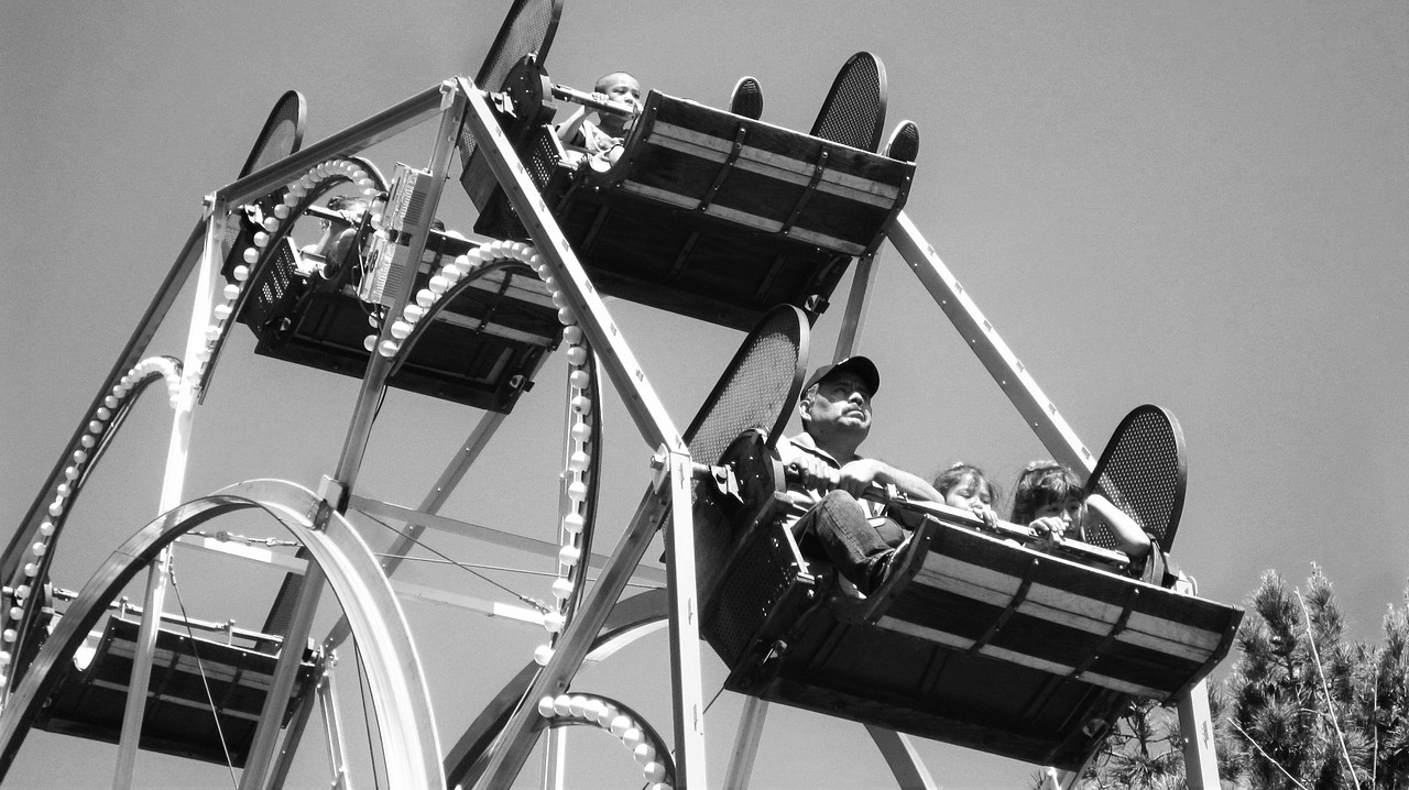 amusement park ferris wheel park free photo