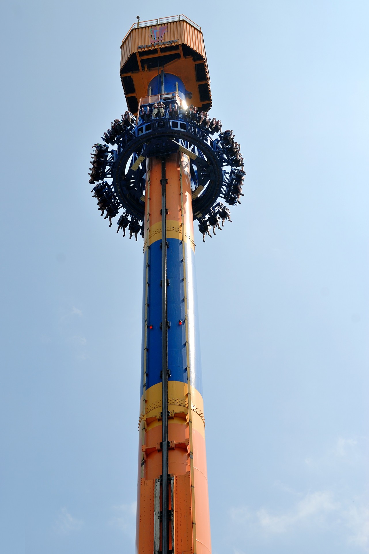 amusement park ride thrill free photo