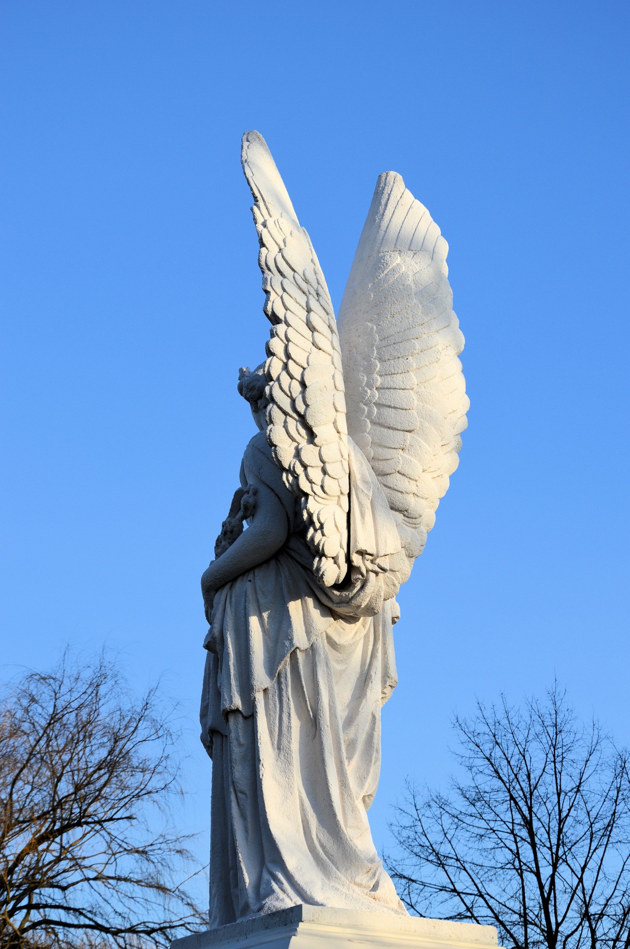 angel statue figure free photo
