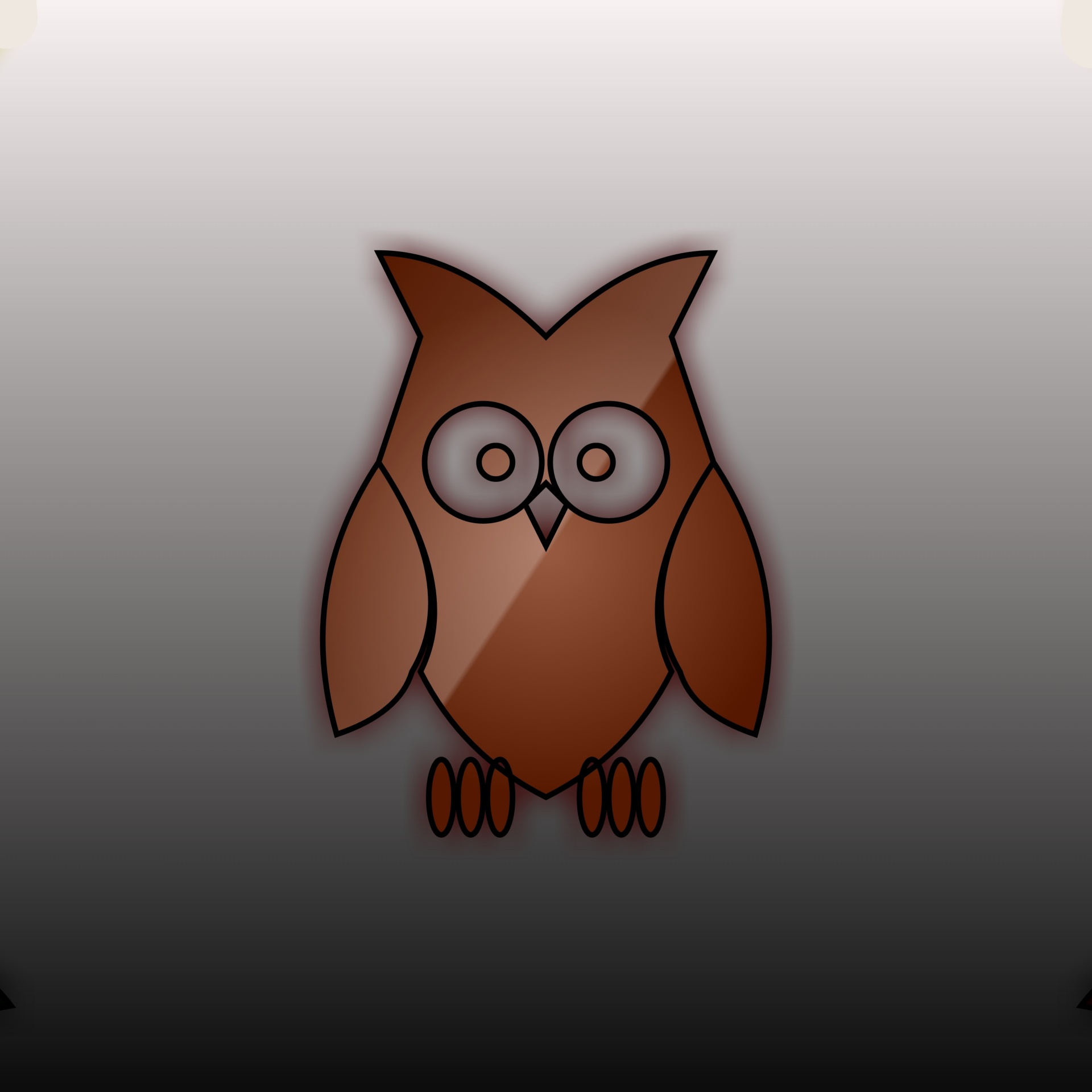 owl drawing gradient free photo