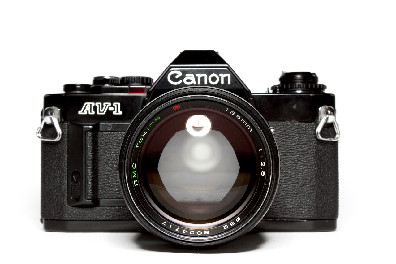 analog canon lens free photo