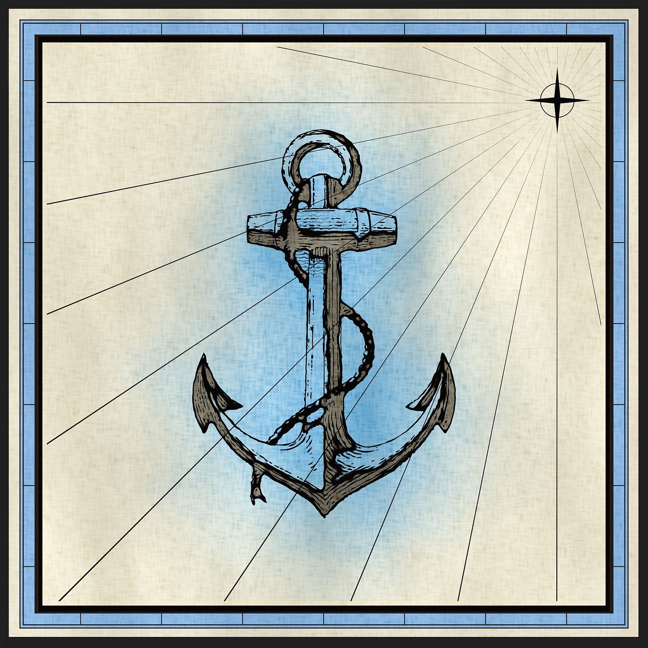anchor rope nautical free photo