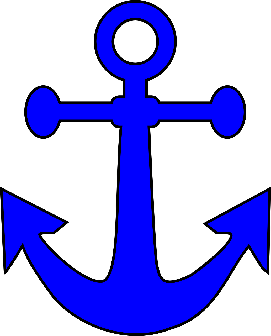 anchor marine blue free photo