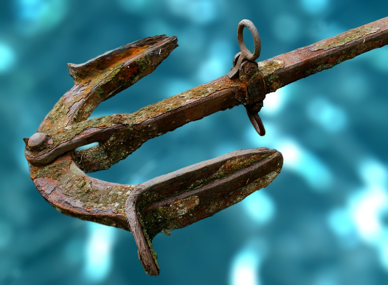 anchor  old  rusty free photo