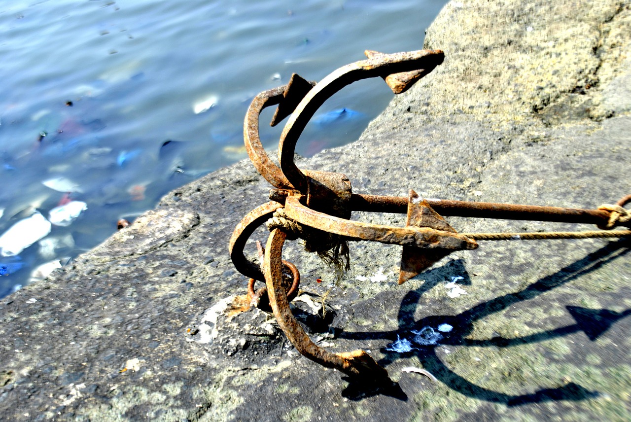anchor anchored attached free photo