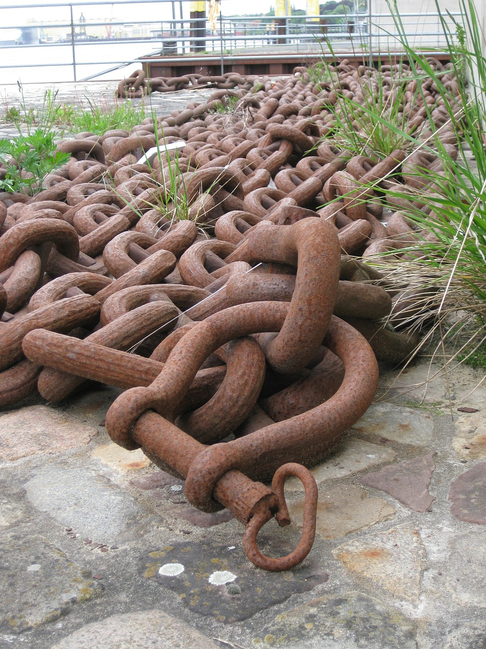 anchor chain steel chain chains free photo