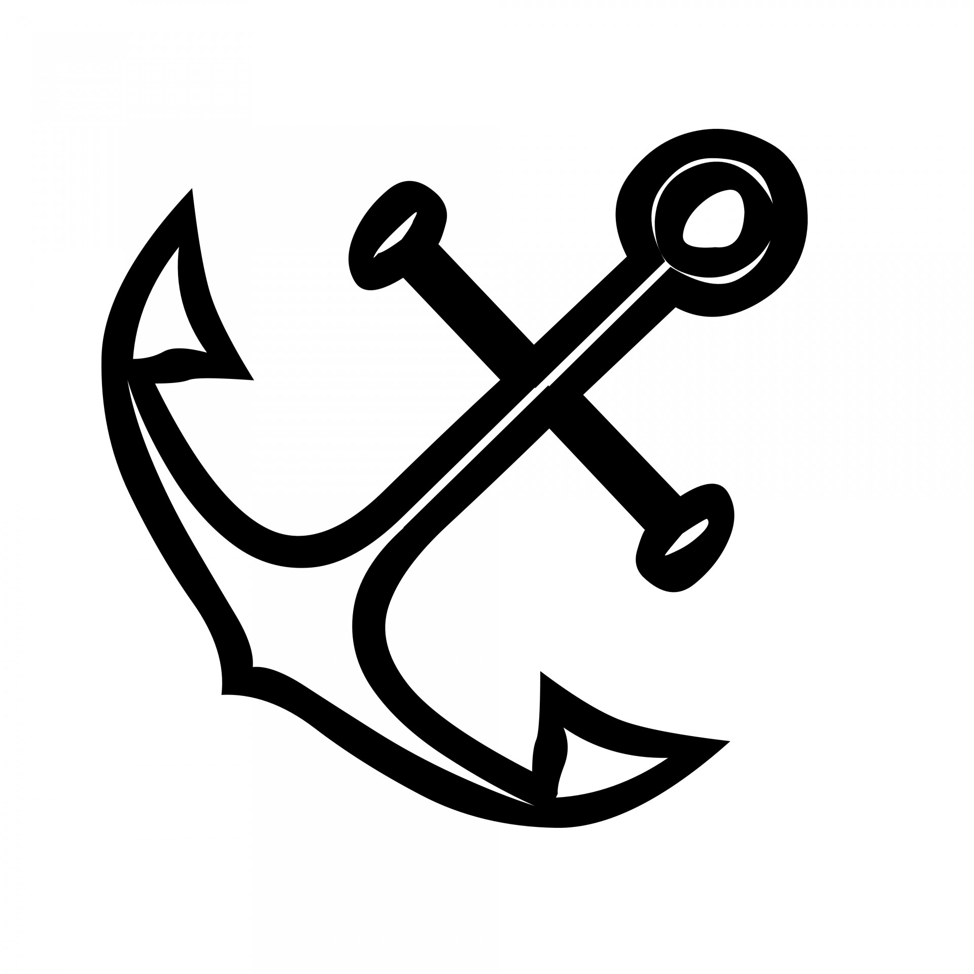 anchor icon naval free photo