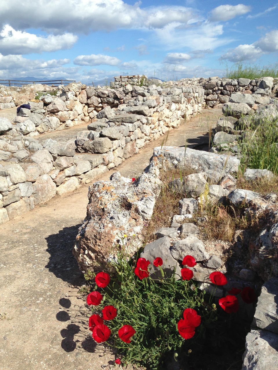 ancient greece ruins free photo