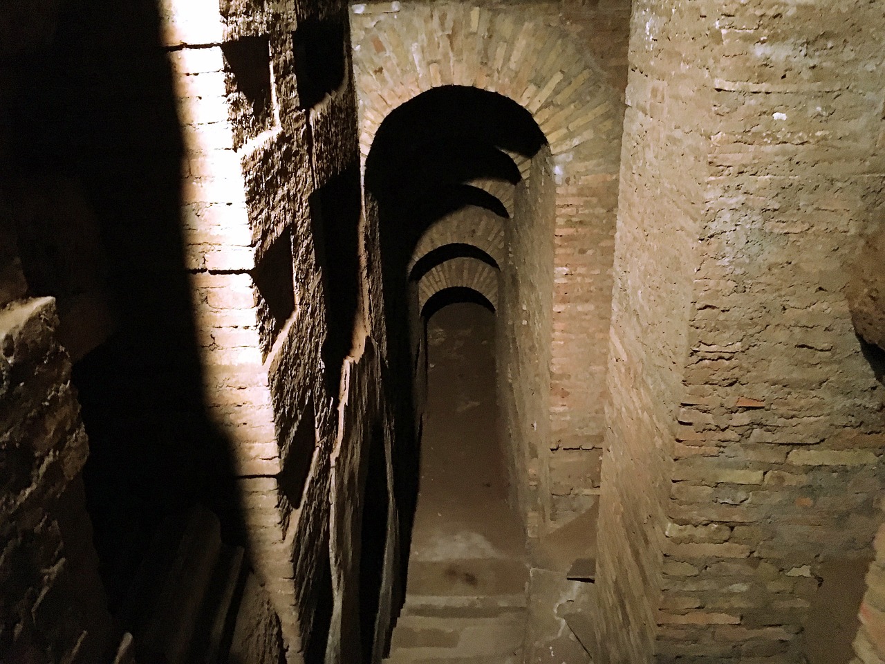 ancient roman catacomb free photo
