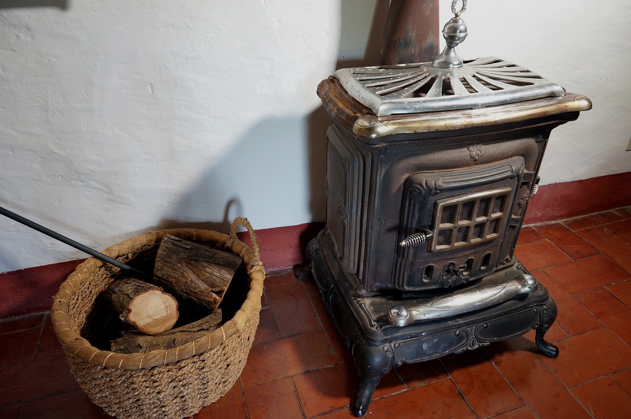ancient stove wood free photo