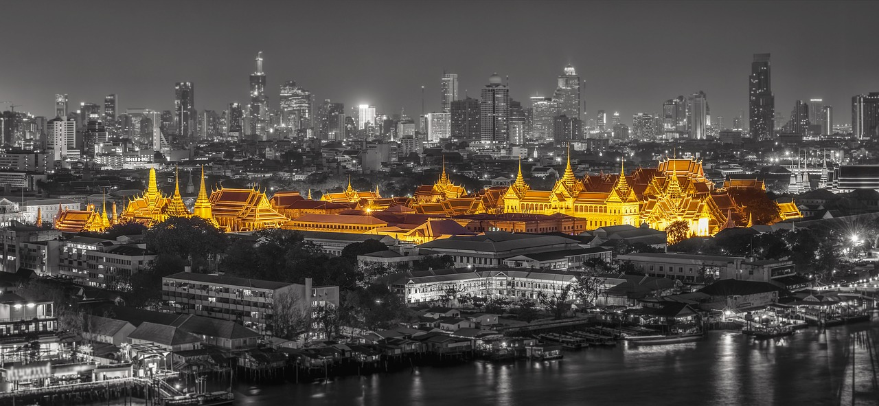 bangkok ancient architecture free photo