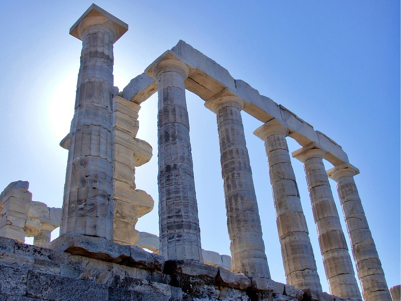 ancient greek temple free photo