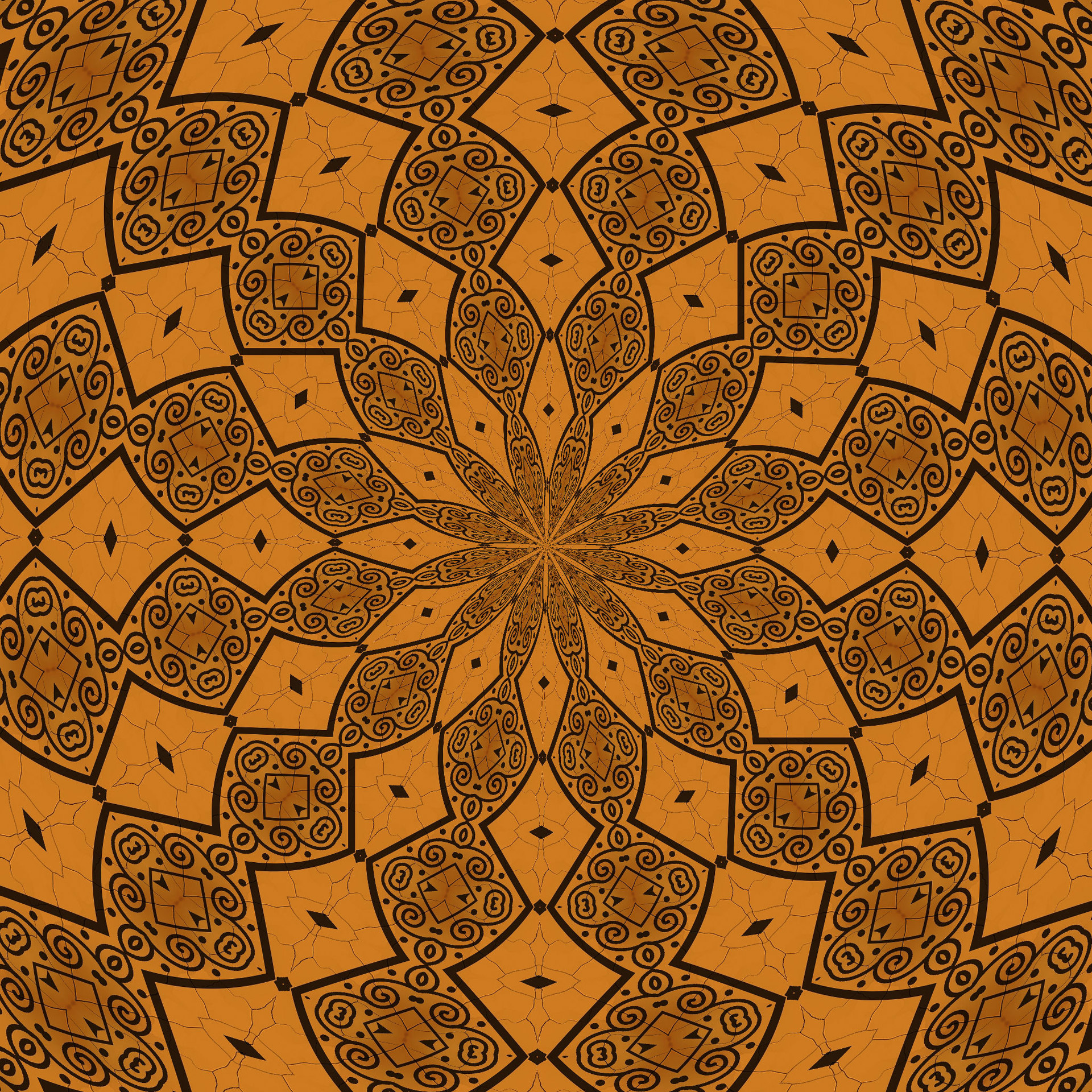 symbol ancient kaleidoscope free photo