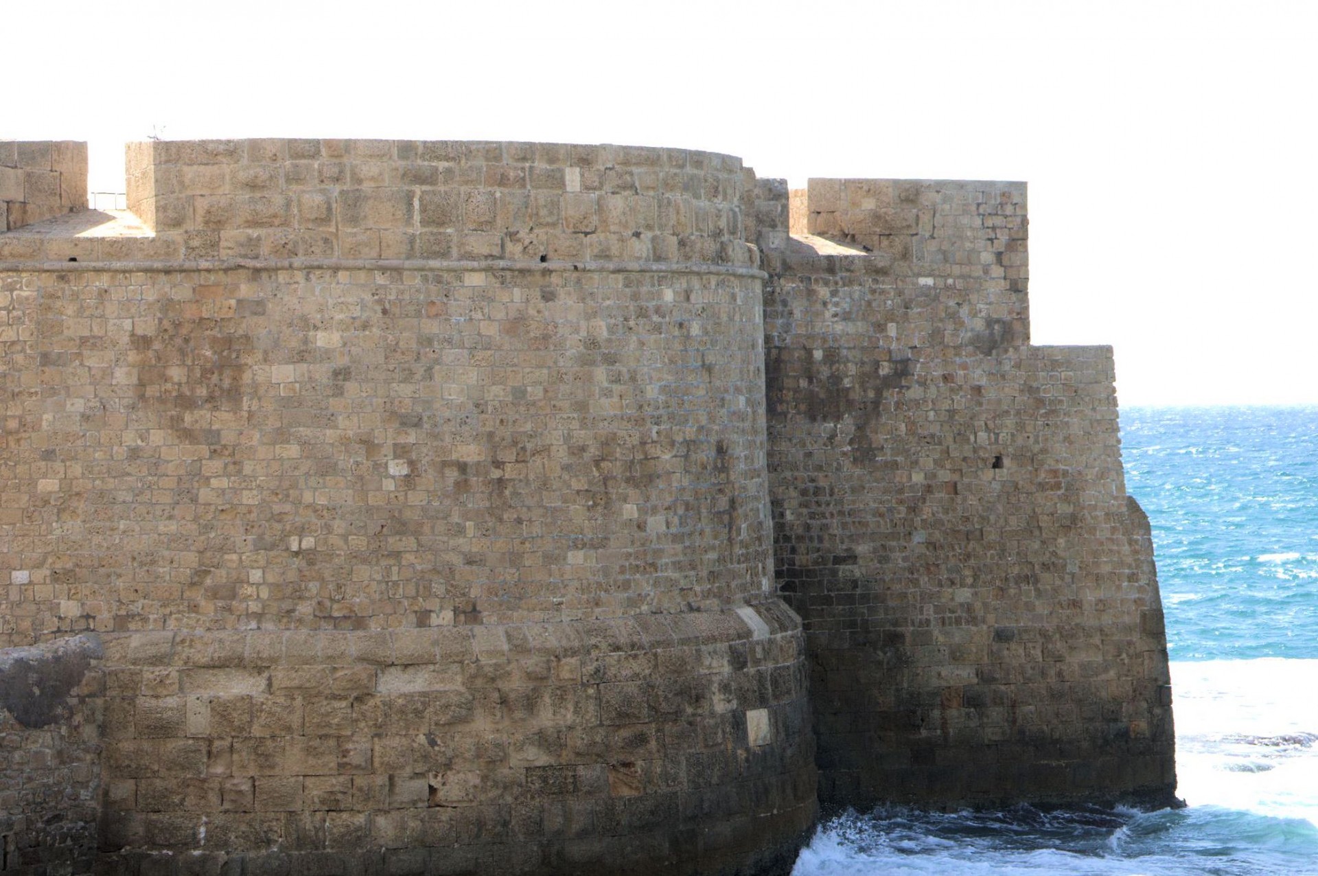 ancient sea walls acco free photo