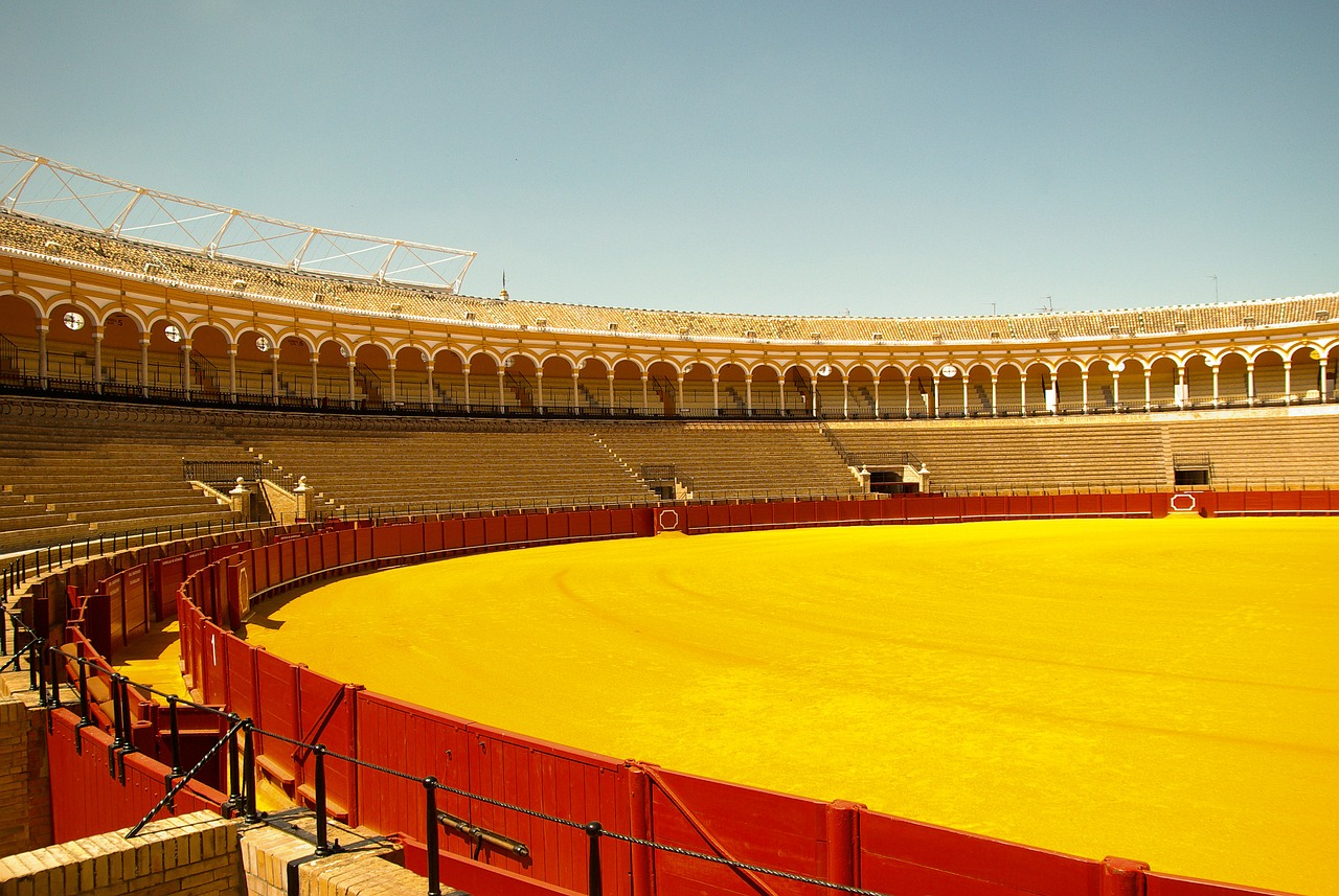andalusia arenas seville free photo