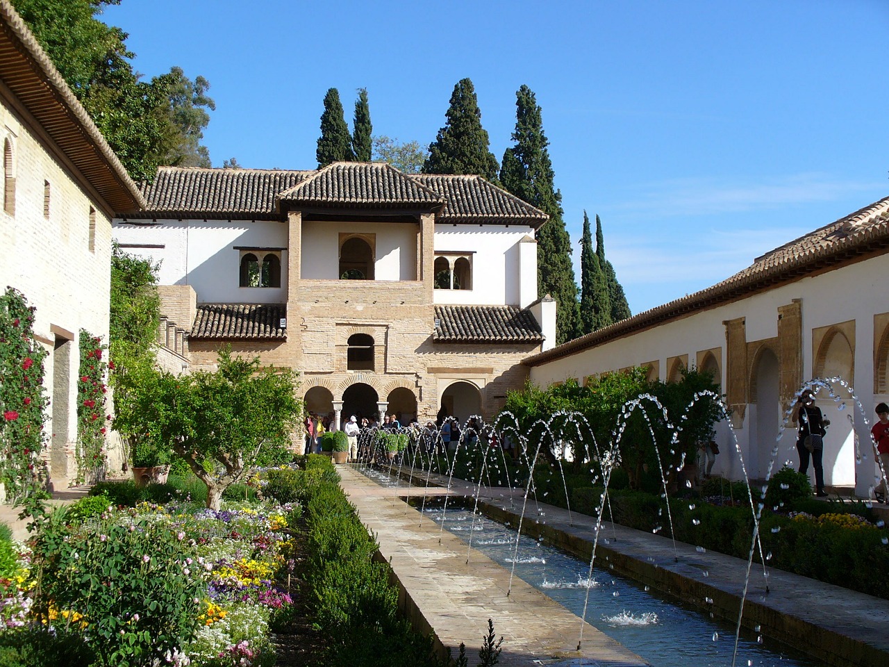 andalusia alhambra spain free photo