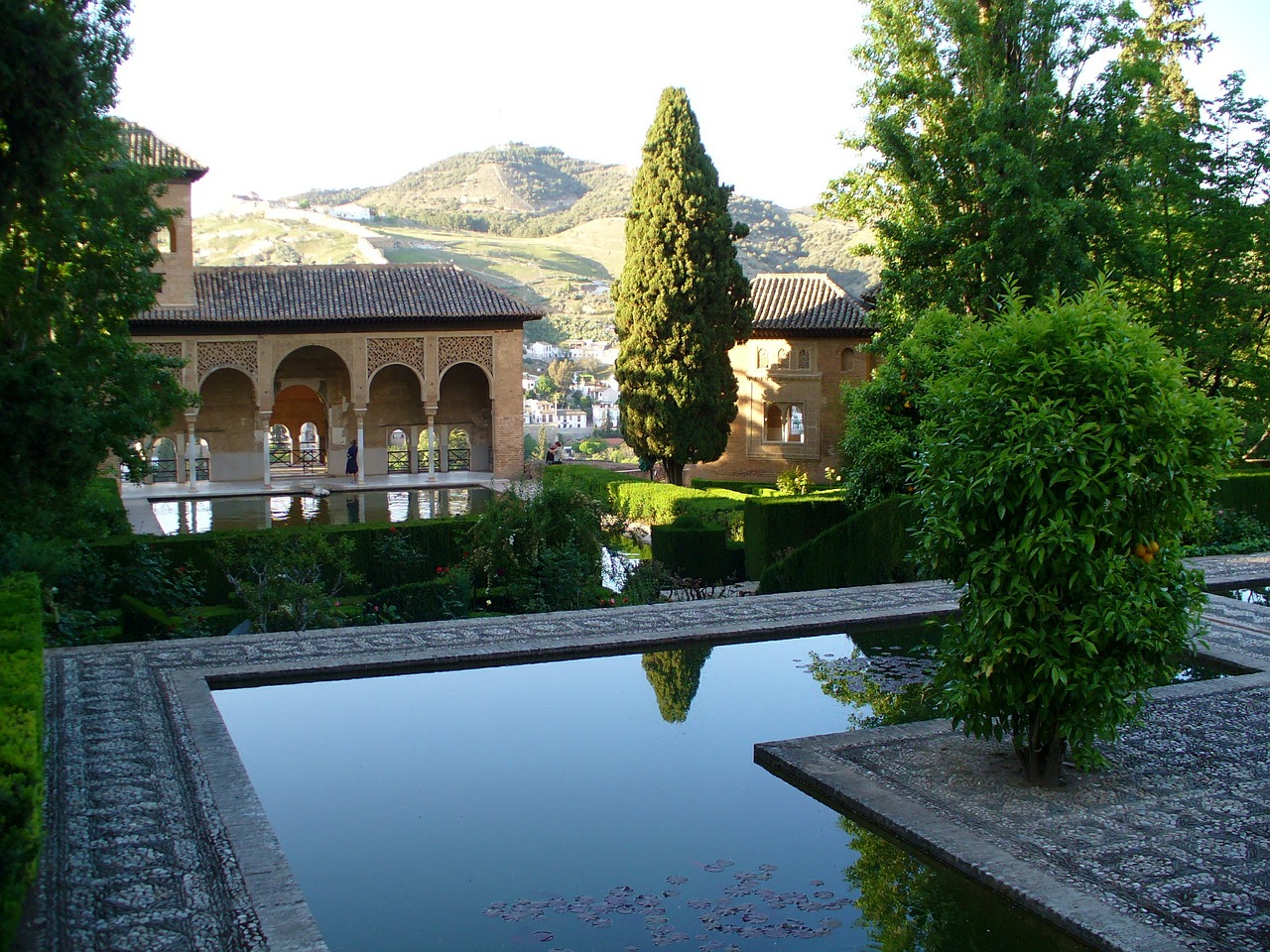 andalusia alhambra spain free photo