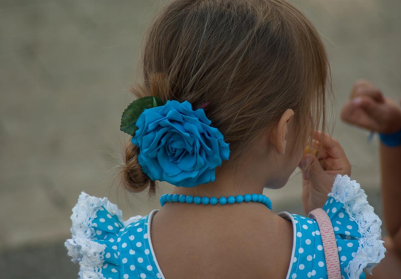 andalusian child lace free photo