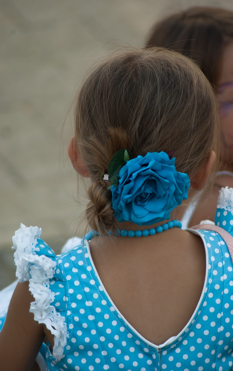 andalusian child lace free photo