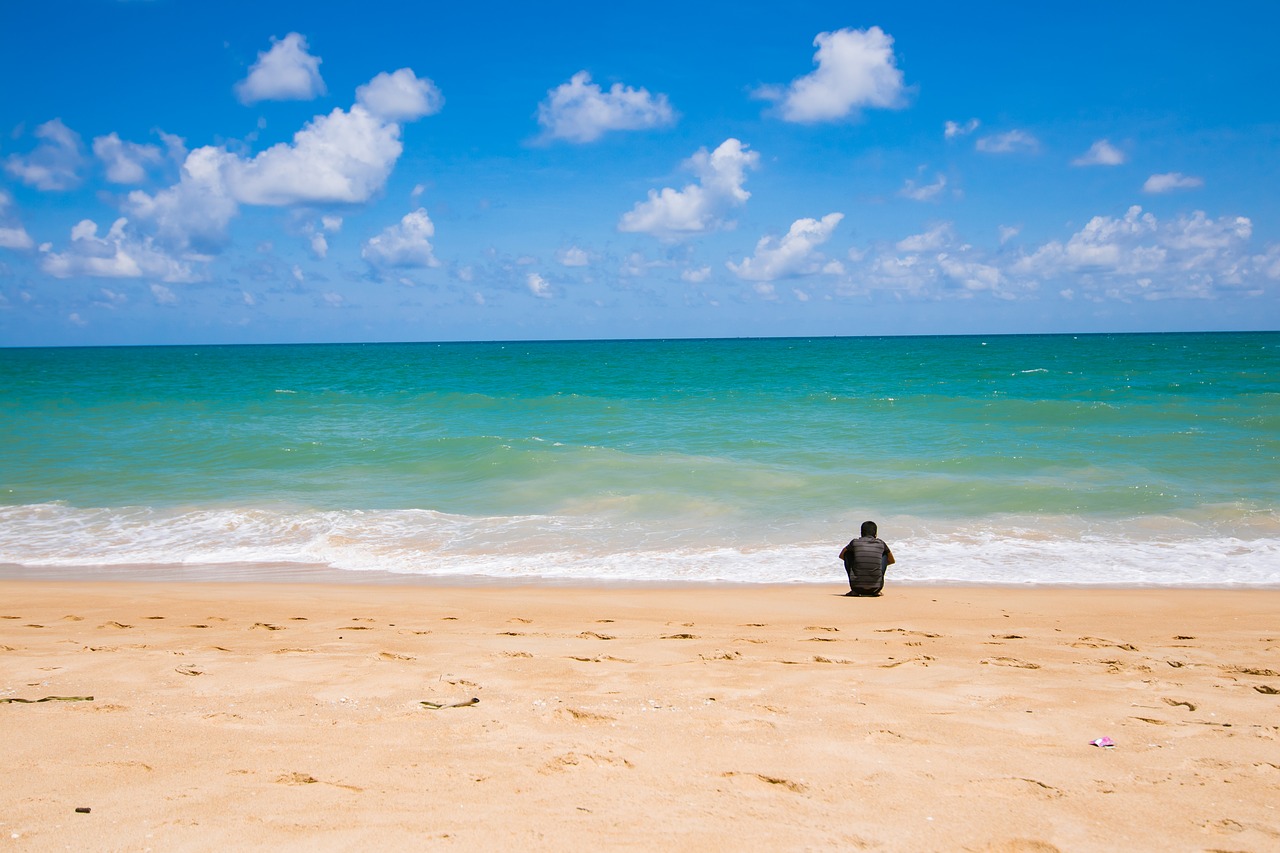 andaman sea background bay free photo