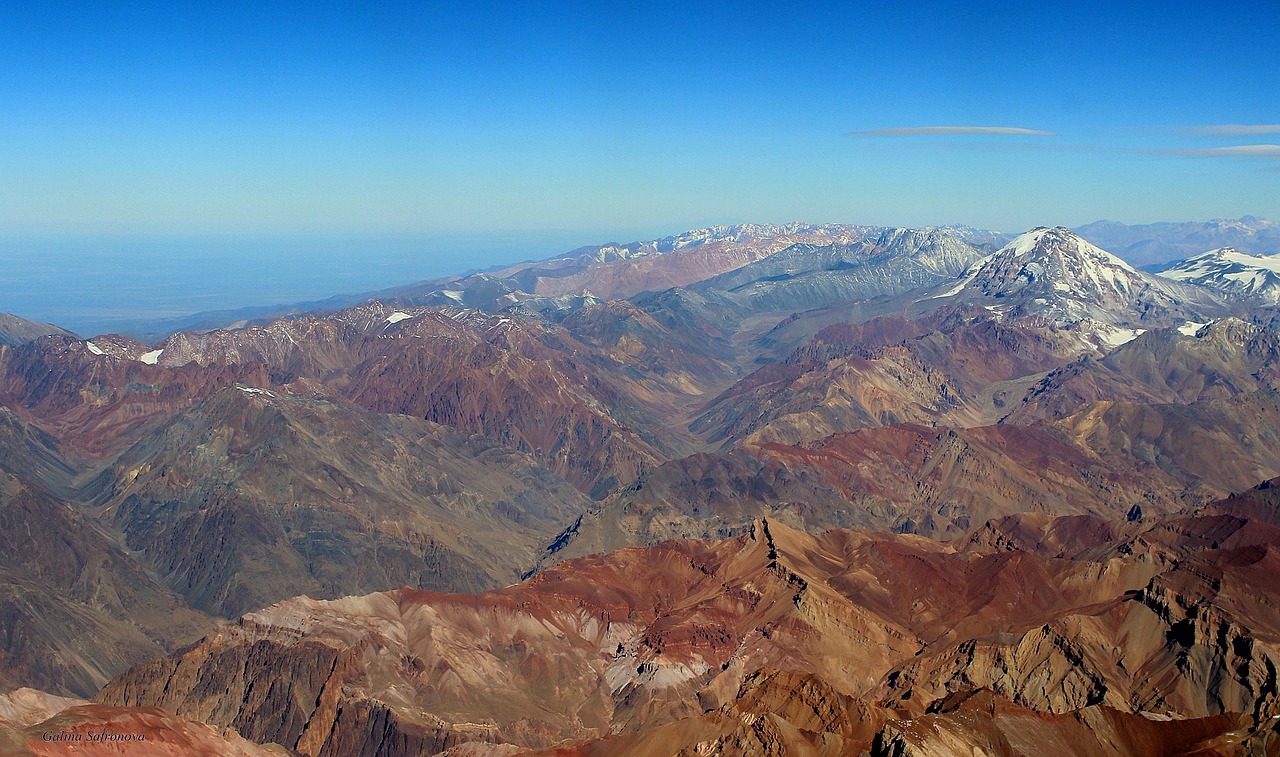 andes mountains south america free photo