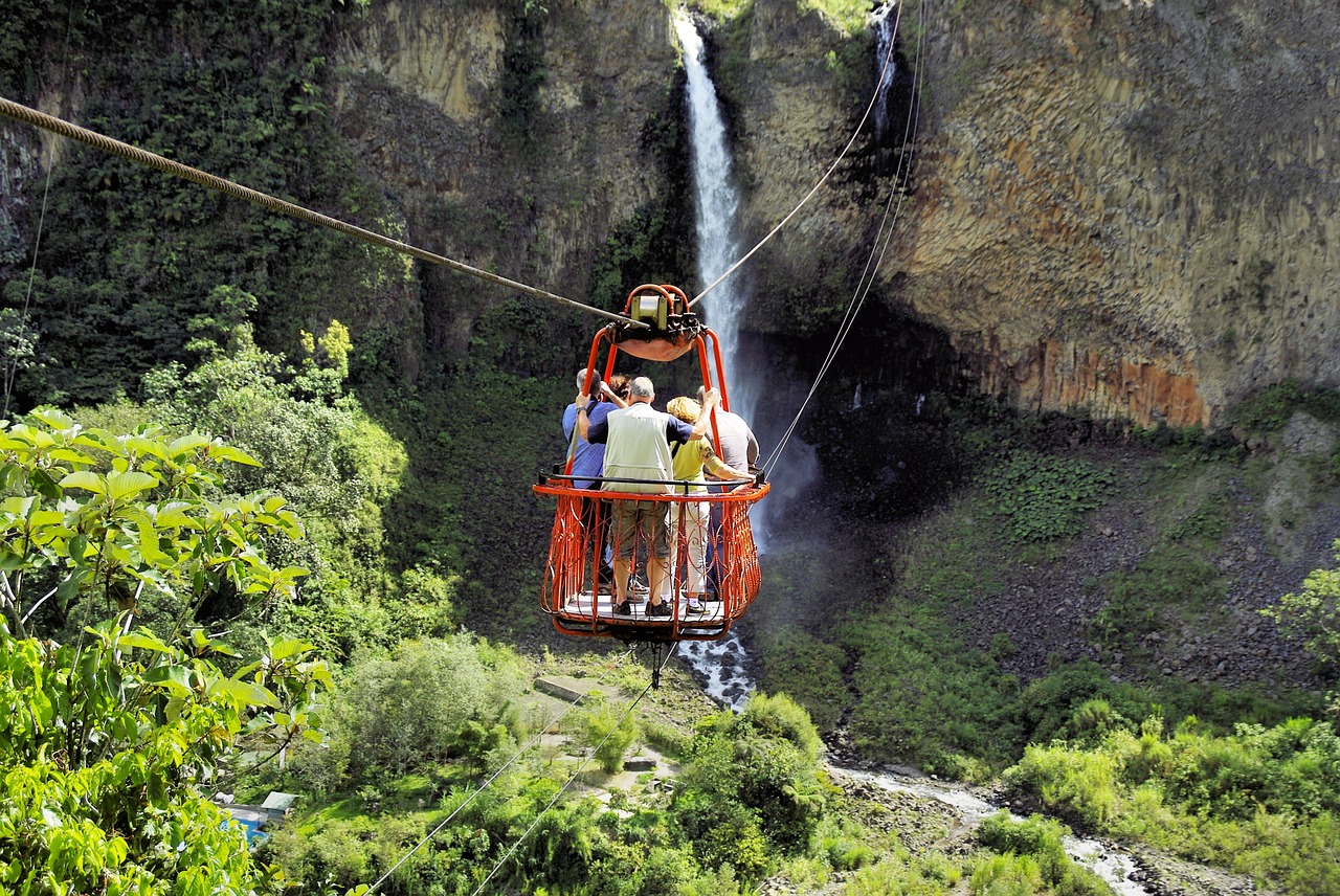 andes cable car rustic free photo