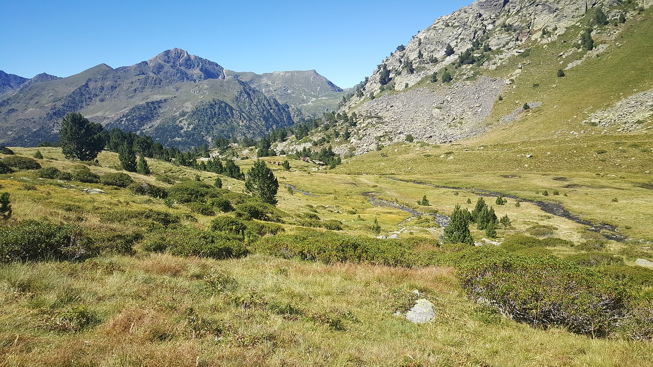 andorra landscape mountain free photo