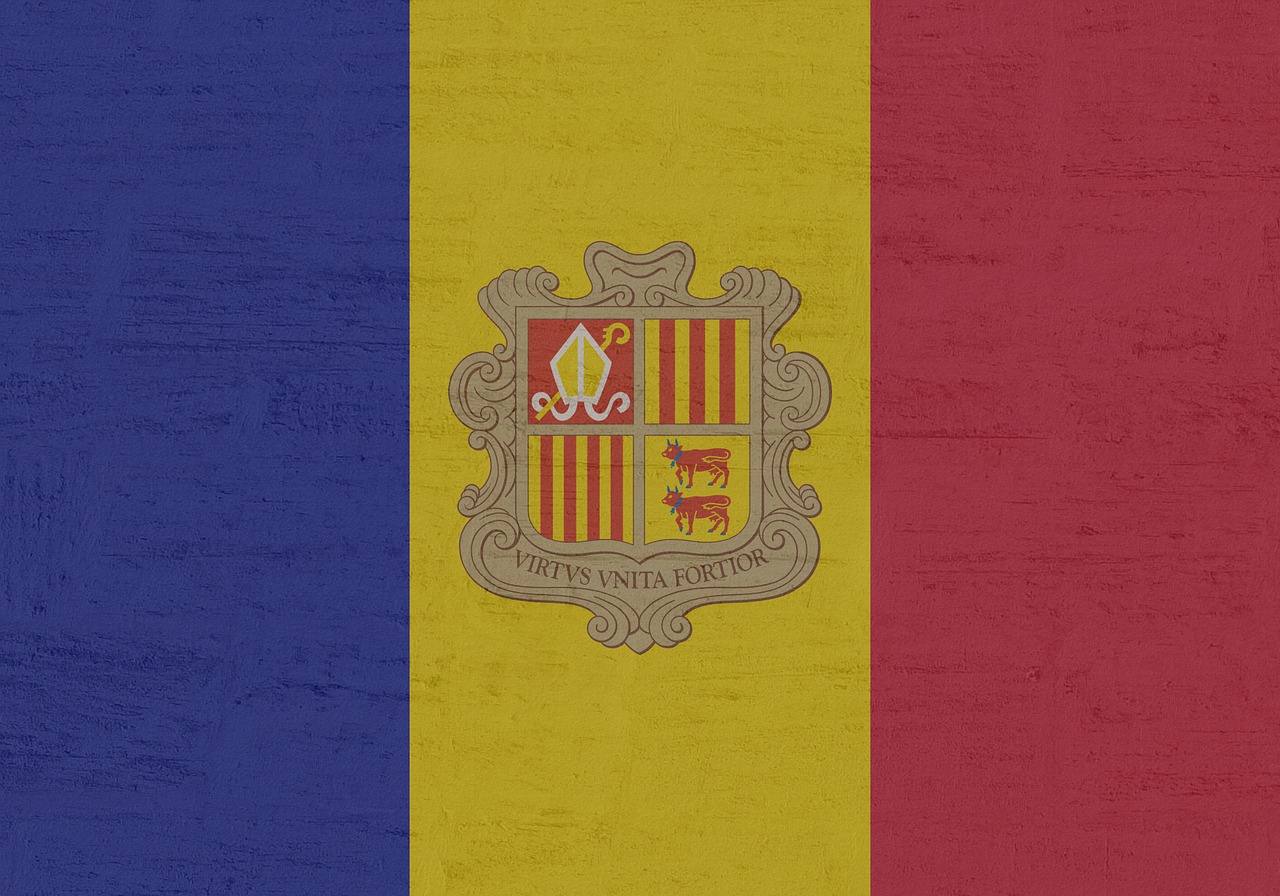 andorra flag free pictures free photo